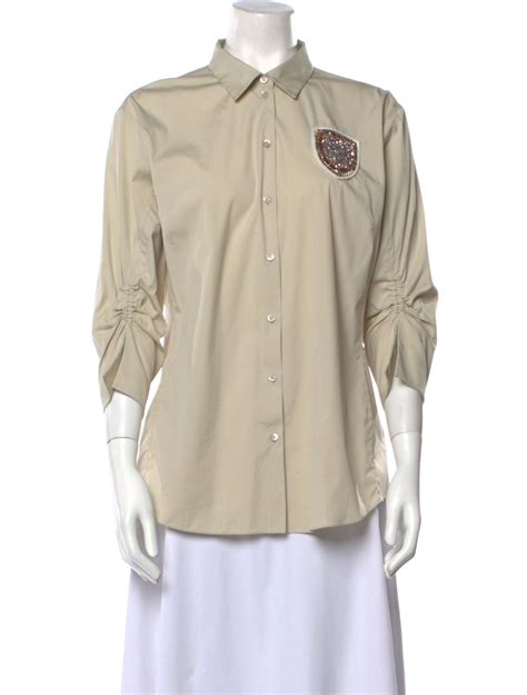 dior shirt for women|christian dior button up top.